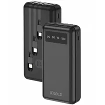 A'Gold Cargador Portatil Pro BTE-30 74W 20000MAH Negro