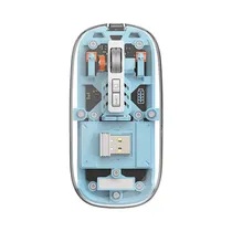 Mouse Inalámbrico Wiwu WM105 Crystal Azul