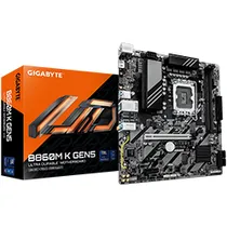 Placa Mãe Gigabyte B860M K GEN5 Socket LGA 1851 / DDR5