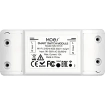 Módulo Interruptor Inteligente Moes MS-101-N Wi-Fi 2200W - Branco