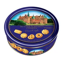 Biscoitos Santa Edwiges Mantecada Danish Style Em Lata - 340G