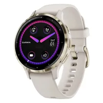 Smartwatch Garmin Venu 3S 010-02785-04 41MM - Branco Dourado