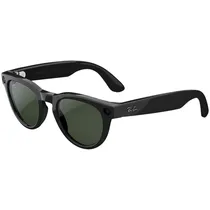 Óculos de Sol Ray Ban Meta Headliner Gen 2 RW4013 com Câmera/Wi-Fi - Shiny Black/Transitions Graphite Green