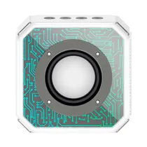 Caixa de Som Xo F60 Bluetooth/3W/1200MAH/Luzes Coloridas - Branco