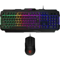 MSI Teclado Teclado MSI + Mouse Forge GK100 Combo US RGB