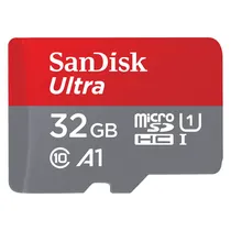 Cartão de Memória Micro SD Sandisk Ultra 32GB 120MBS - SDSQUA4-032G-GN6MN