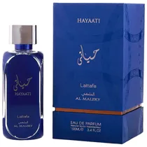 Perfume Lattafa Hayaati Al Maleky Eau de Parfum Blue 100ML