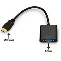 Cabo Adap. HDMI - VGA Sem Audio