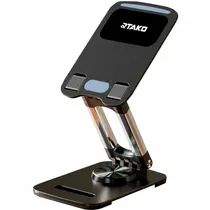 Suporte Smartphone/ Tablet Rtako ZJ-P01 Rotating Stand - Black