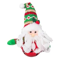 Enfeite de Natal Pendurado Sino Boneco de Neve 15CM