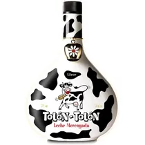 Licor Tolón Tolón Leche Merengada 700 ML + 2 Vaso de Shot