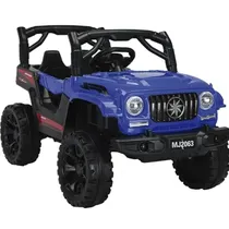 Carrinho Elétrico Infantil Jeep Big QR-01 Azul