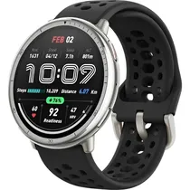 Relogio Amazfit Active 2 Round Black Leather