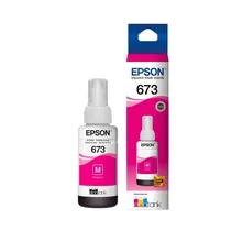 Tinta Epson 673 T673320 Magenta 70ML L800
