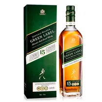 Uisque Johnnie Walker Green Label com Caixa 750ML
