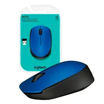 Mouse Logitech Wireless M170 Azul