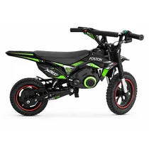 Moto Elétrica Infantil Foston X200 Cross Bluetooth 20KM/H - Preto e Verde