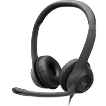 Fone de Ouvido Logitech H390 981-000014 USB/Microfone Bidirecional - Black