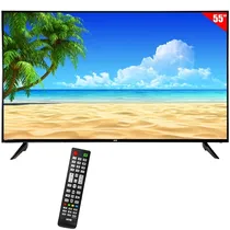 Smart TV LED 55" Hye HYE55ATUX 4K Ultra HD Android Wi-Fi/Bluetooth com Conversor Digital