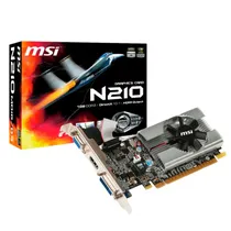 Placa de Vídeo G210 1GB MSI N210 DDR3 64 Bit 912-V809-3634 912-V809-3634 N210-MD1G/D3