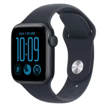 Apple Watch Se 3 2026 MJKY4LW/A Caixa Alumínio 40MM Meia Noite - Esportiva Meia Noite s/M