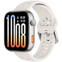 Relógio Haylou Watch Hyper HSS02 com GPS/Bluetooth - Prata/Bege(Anatel)