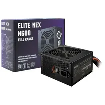 Fonte 600W Cooler Master Elite Nex N600 PFC Active MPW-6001-Acaw-B US