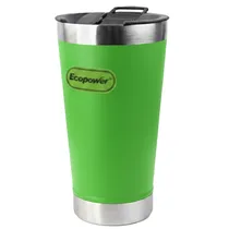 Copo Térmico Ecopower EP-G101 473ML com Abridor - Verde