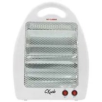 Aquecedor Portátil Krab Cuarzo KBEP800 800W / 110V - Branco