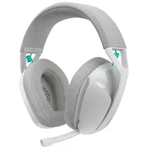 Headset Gaming Sem Fio Logitech G321 com USB para PC/PS5/Nintendo Switch - Branco/Cinza