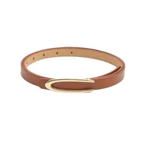 Cinto Fivela Encaixe Metal Feminina