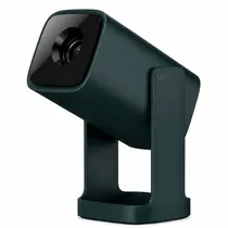 Projetor Wanbo Cube 1 WPF14 HD 720P 350 Ansi Lumens Android TV 11 Wi-Fi Dual Band HDMI USB Bivolt Verde Escuro