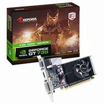 Placa de Vídeo Keepdata 4GB Geforce GT730 DDR3 - Low Profile KDGT730-4GD3/128B
