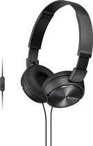 Auricular Sony On-Ear MDR-ZX310 AP Black c/Mic.