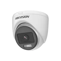 Câmera de Vigilância Hikvision Domo DS-2CE70DF0T-PF 2.8MM Interno - Branco/Preto