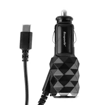 Ecopower Cargador Vehicular EP-7035 USB c/Cable USB-C Negro