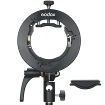 Suporte para Flash Godox S2 Montagem Bowens + Softbox 60 X 60 CM