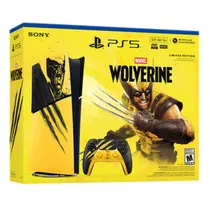 Sony Consola PS5 Digital 825GB Marvel's Wolverine Limited Edition Bundle