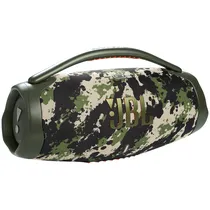 Caixa de Som JBL Boombox 3 com Bluetooth/USB/IP67/Recarregável - Squad Camuflado