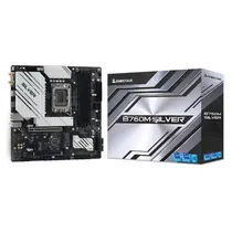 Placa Mãe Biostar B760M-Silver DDR5 Socket LGA 1700 Chipset Intel B760 Micro ATX