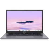Notebook Asus Chromebook Plus CX3402CVA-WS388T-GR Intel Core i3 1315U Tela Full HD 14.0" / 8GB de Ram / 128GB Ufs / Chrome - Rock Cinza (Inglês)
