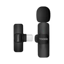 Micrófono Inalámbrico para Celular Yookie YE13 USB-C Negro