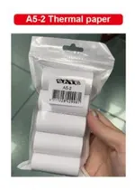 Papel Termico A5-2 5 Rolos Satellite p/Mini Imp.