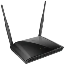 Roteador D-Link DIR-615 N300 Wi-Fi 2.4GHZ 300MBPS 4 Portas Lan + 1 Wan 10/100MBPS Preto