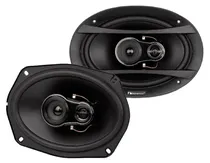 Alto Falante Nakamichi NSE6918 6.9" 260W de 3 Vias 40W RMS (Caixa Feia)