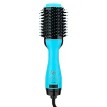 Escova Secadora Eletrica Vbeauty VB5001 / 1200W / 3 Temperaturas / 220V ~ 50/ 60HZ - Azul/ Preto