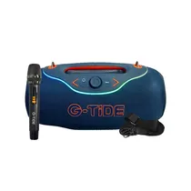 Speaker G-Tide Thunderbass Pro + Microfone - 200W - Bluetooth - Azul