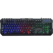 Teclado Set Gamer Light AK881 RGB USB PT - Black