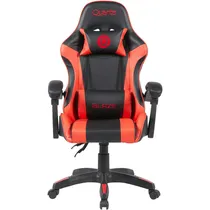 Cadeira Gamer Quanta Blaze QTSG3 - com Apoio Cervical - Ajustável - Preto e Vermelho