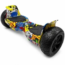 Scooter Elétrico Audisat Urban Offroad X 8.5" Bluetooth/Speaker - Hip Hop (1 Mês de Garantia) + Bolsa